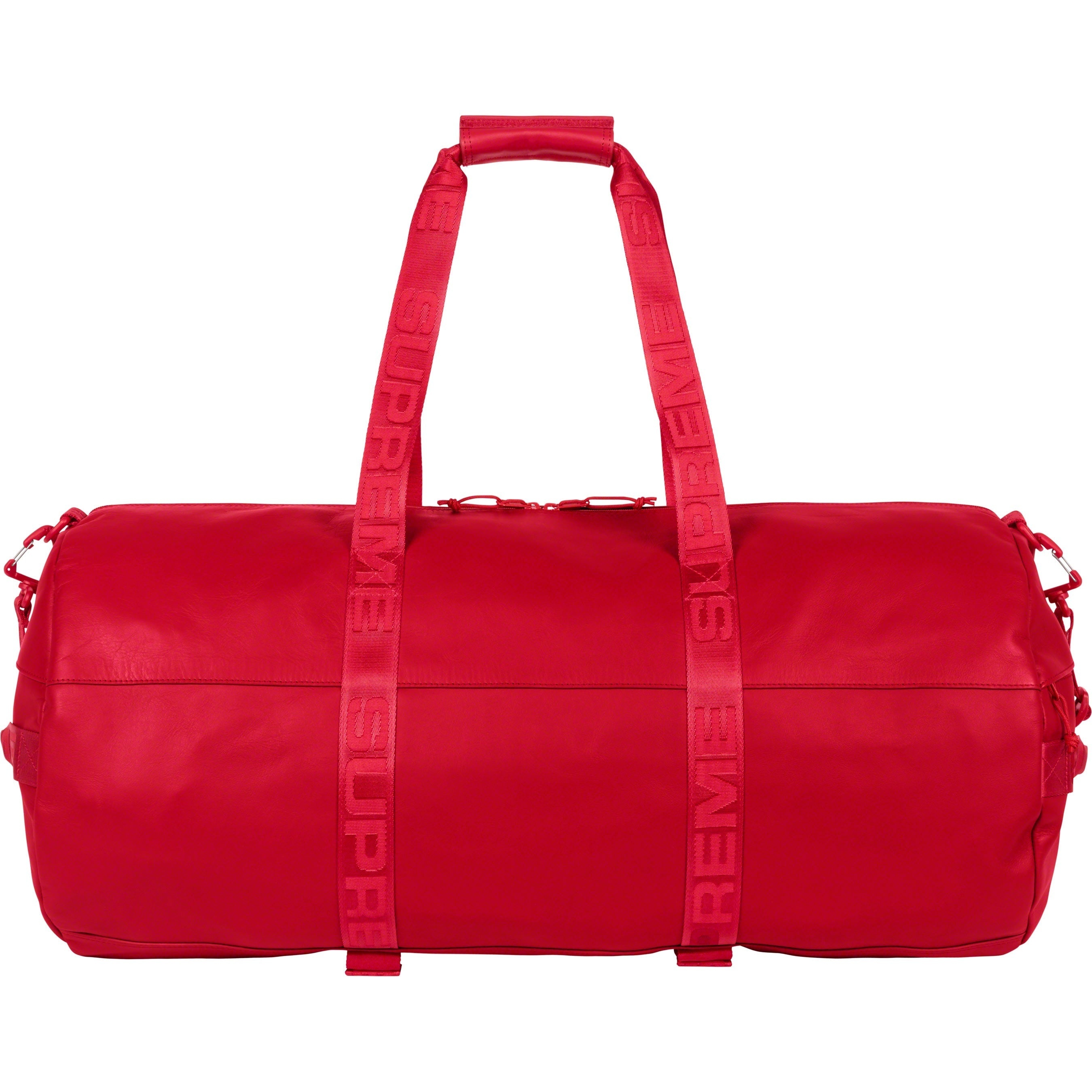 Leather Large Duffle Bag view 6